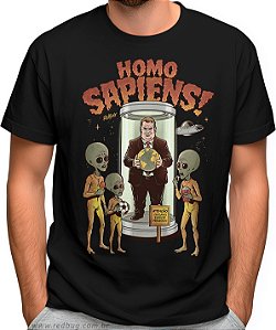 Camiseta Homo Sapiens Zoo