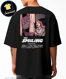 Camiseta Oversized The Smiling Cat