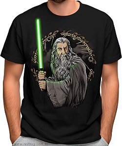 Camiseta Gandalf Mago Jedi