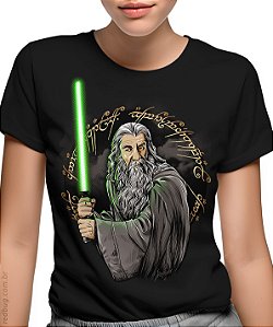 Camiseta Gandalf Mago Jedi