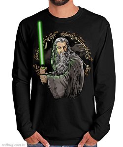 Manga Longa Gandalf Mago Jedi