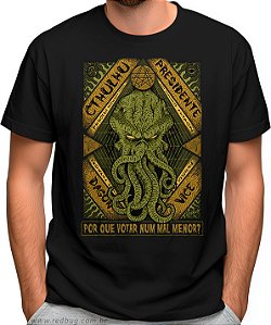 Camiseta Cthulhu Presidente