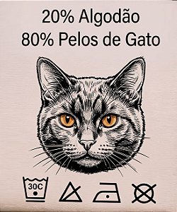 Camiseta Pelos De Gato