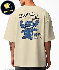 Camiseta Oversized Nível de Bondade