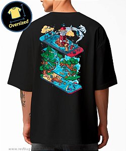 Camiseta Oversized Paraíso das Águas