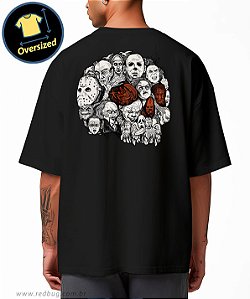 Camiseta Oversized Terror