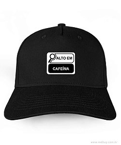 Boné Alto em Cafeína