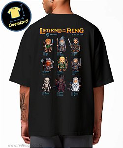 Camiseta Oversized Legend of the Ring