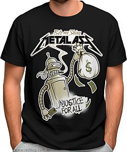 Camiseta Bender Metal Ass