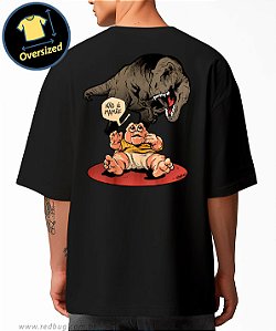 Camiseta Oversized Não é a mamãe