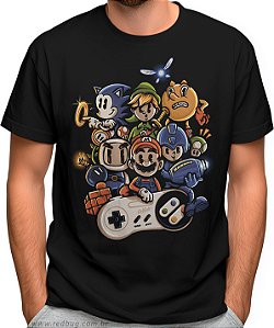 Camiseta Nostalgia Gamer