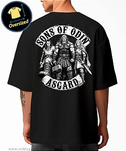 Camiseta Oversized Guardiões de Asgard
