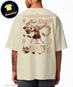 Camiseta Oversized Aang Dobrador Supremo