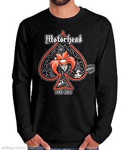 Manga Longa Motorhead Ace Rock