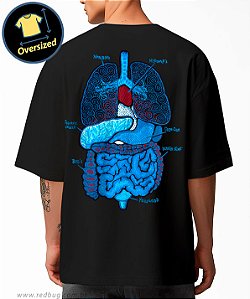Camiseta Oversized Órgãos Infectados
