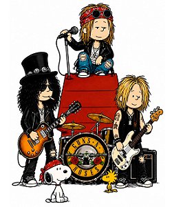 Camiseta A Turma Do Hard Rock