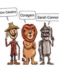 Camiseta O Exterminador De Oz