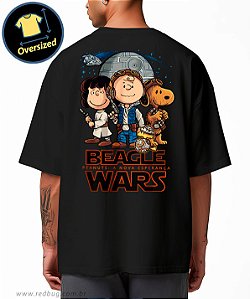 Camiseta Oversized Beagle Wars