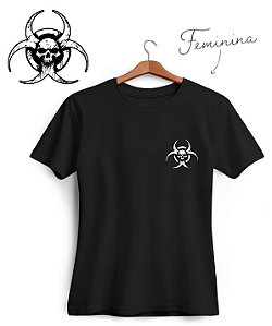 Camiseta Caveira Biohazard
