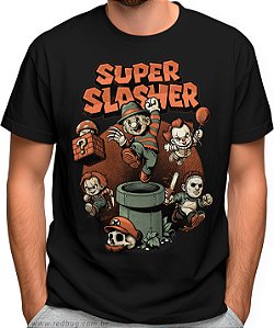 Camiseta Super Slasher Bros