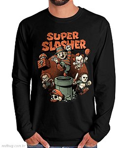 Manga Longa Super Slasher Bros