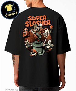 Camiseta Oversized Super Slasher Bros