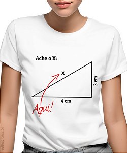 Camiseta Teorema de Pitágoras