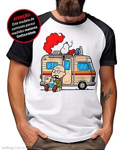 Raglan Charlie White e Snoopy Pinkman