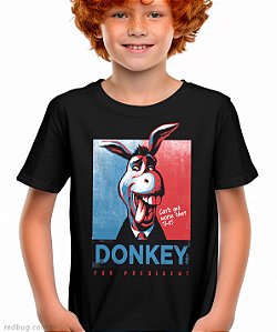 Camiseta Donkey For President
