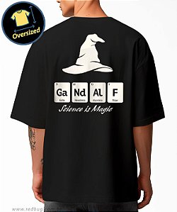 Camiseta Oversized Gandalf Elementar