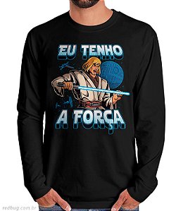 Manga Longa Eu Tenho a Força