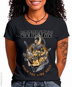 Camiseta Scorpions Rock Band