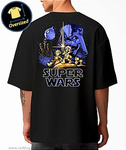 Camiseta Oversized Super Wars