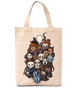 Ecobag Pequenos Ícones do Terror