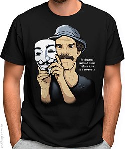 Camiseta Vingança do Seu Madruga