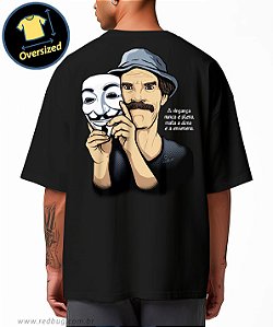 Camiseta Oversized Vingança do Seu Madruga