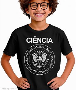Camiseta Ciência Punk Rock