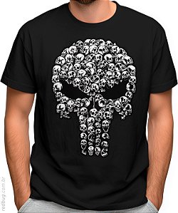 Camiseta Caveira Justiceira