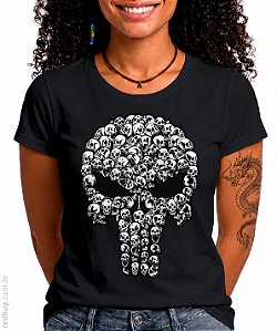 Camiseta Caveira Justiceira