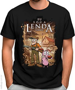 Camiseta A Lenda do Cão Covarde