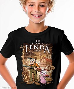 Camiseta A Lenda do Cão Covarde