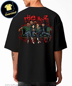 Camiseta Oversized The Boyz Rock Band