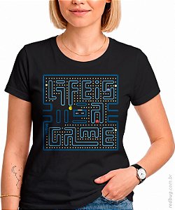 Camiseta PacMan Life is a Game