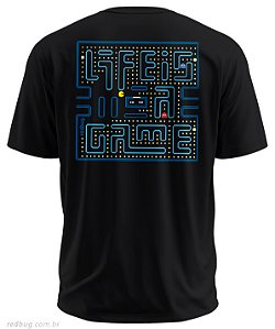 Estampa Costas PacMan Life is a Game