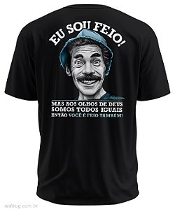 Estampa Costas Eu Sou Feio
