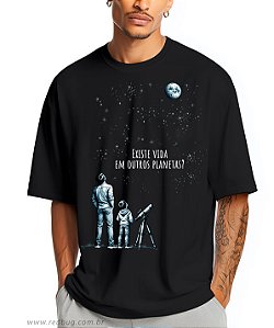Camiseta Oversized Vida Extraterrestre