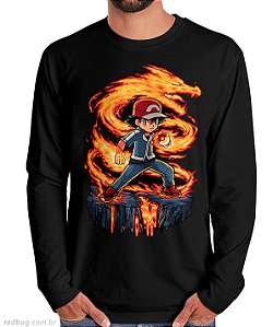 Manga Longa Fire Ash