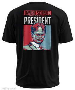 Estampa Costas Dwight Schrute Presidente