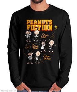 Manga Longa Peanuts Fiction