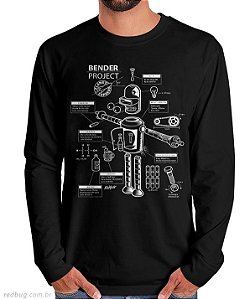 Manga Longa Bender Robot Project